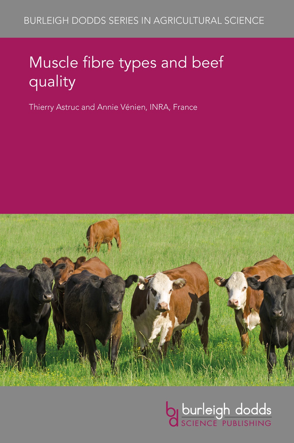 Book cover image for Muscle fibre types and beef quality ISBN: 9781838790332